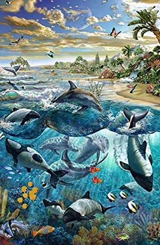 TTTTYYY Puzzles 6000 Teile Jigsaw Puzzles für -Marine Life- Puzzle für Erwachsene Geschicklichkeitsspiel für die ganze…