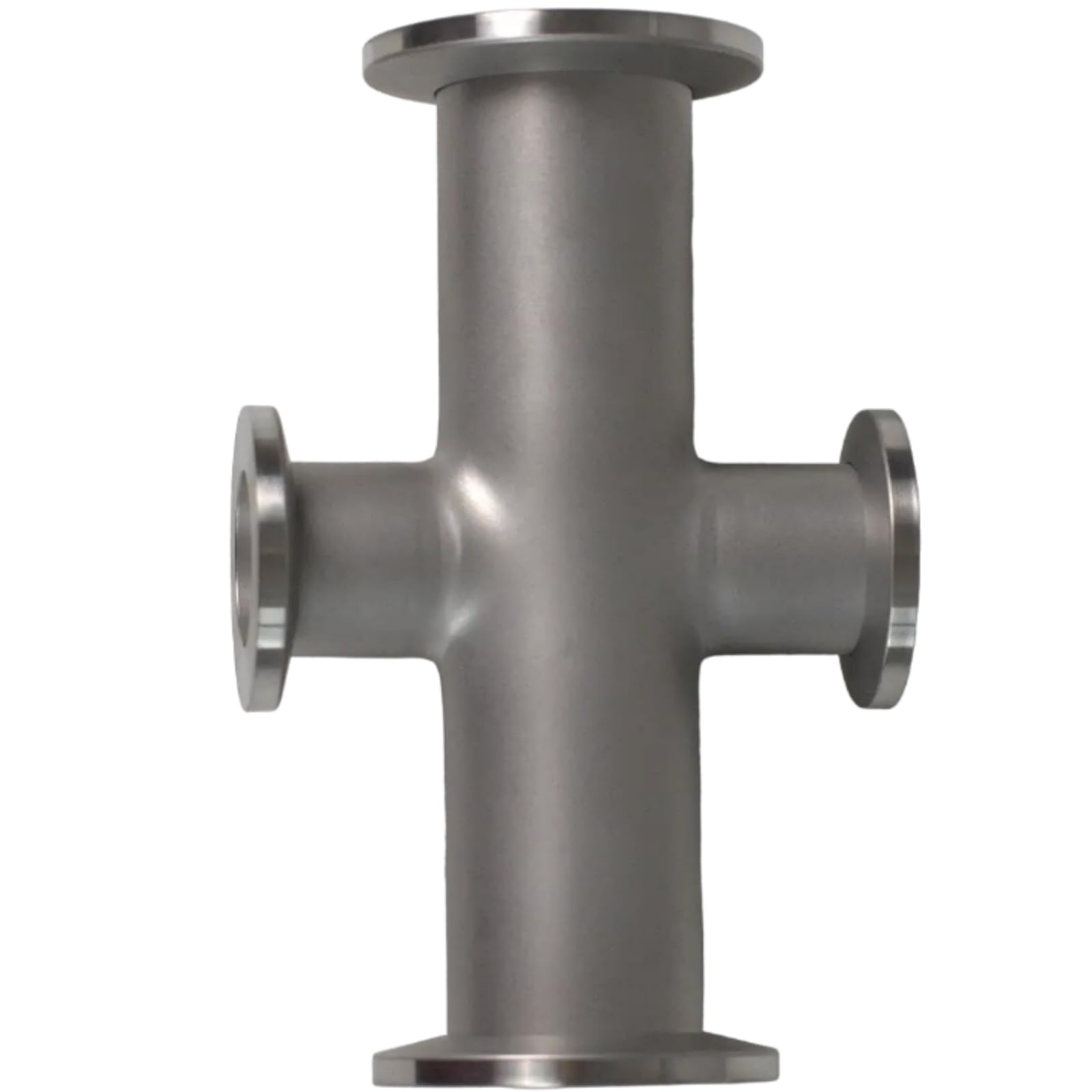 Accesorio de vacío cruzado reductor KF-50 a KF-40 de acero inoxidable 304 - Adaptador de brida ISO-KF for aplicaciones de alto vacío(KF-50 to KF-25)