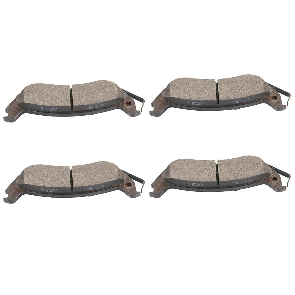 cciyu D932 Ceramic Rear Brake Pad Set Fit For Ford Crown Victoria,Ranger,03-11 For Lincoln Town Car,10 For Mazda B2300,03-11 For Mercury Grand Marquis,03-04 For Mercury Marauder