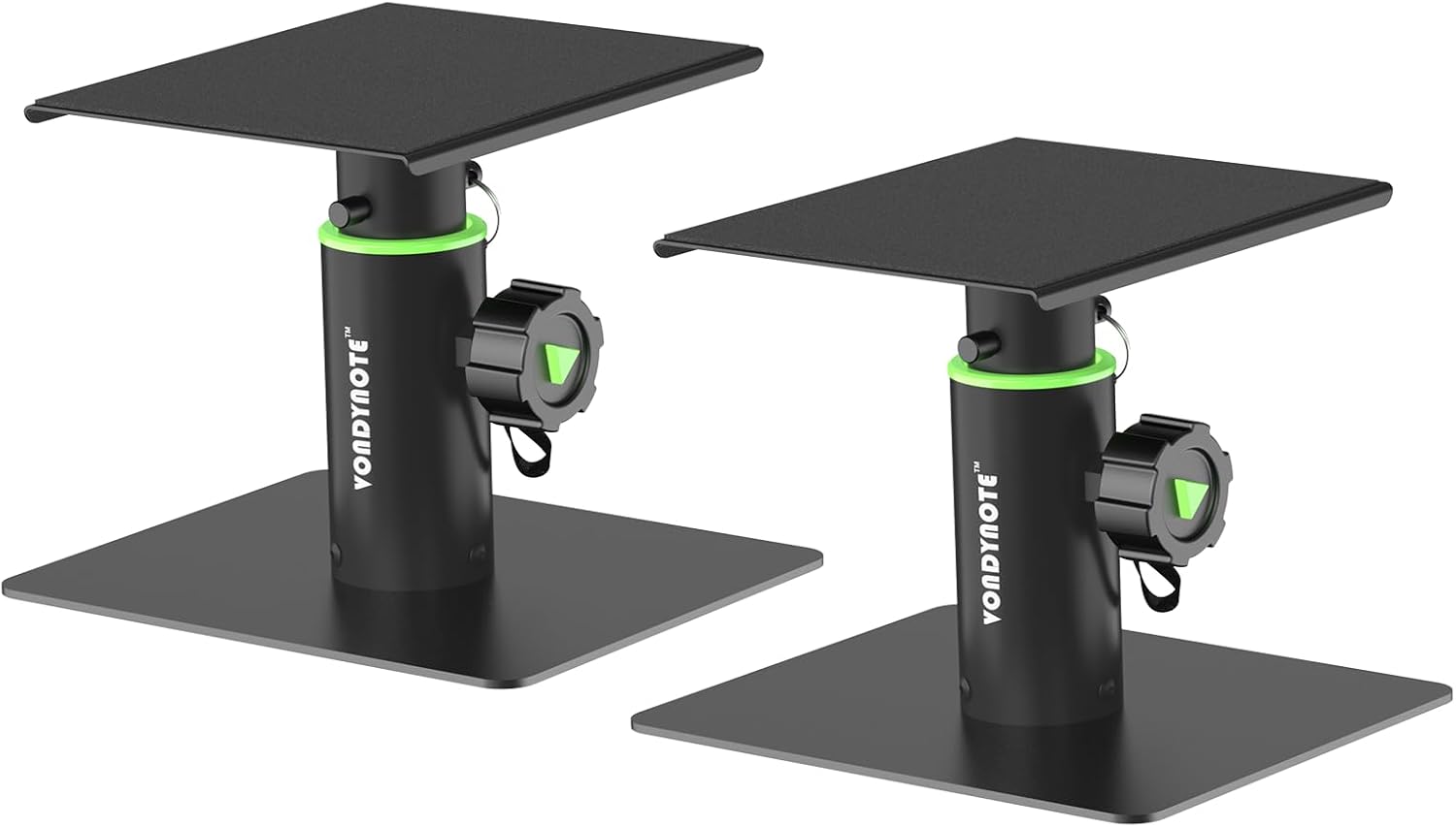 Set of 2 Tablet Stand Holders Desktop Stands Angle Height Adjustable for iPad, Phone, mini Monitors, Kindle