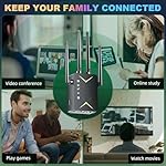 Powerful WiFi Extender Signal Booster, Up to 15,000 Sq Ft & 60 Devices, Whole Home Coverage Internet Repeater Works with Any Router | Plug and Play - Image 5