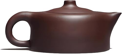 Miniatura 2 de Zisha - Tetera de 10 onzas, tetera china genuina Yixing de arcilla morada, infusor de Kung Fu de grado alimenticio hecho a mano para hojas sueltas,