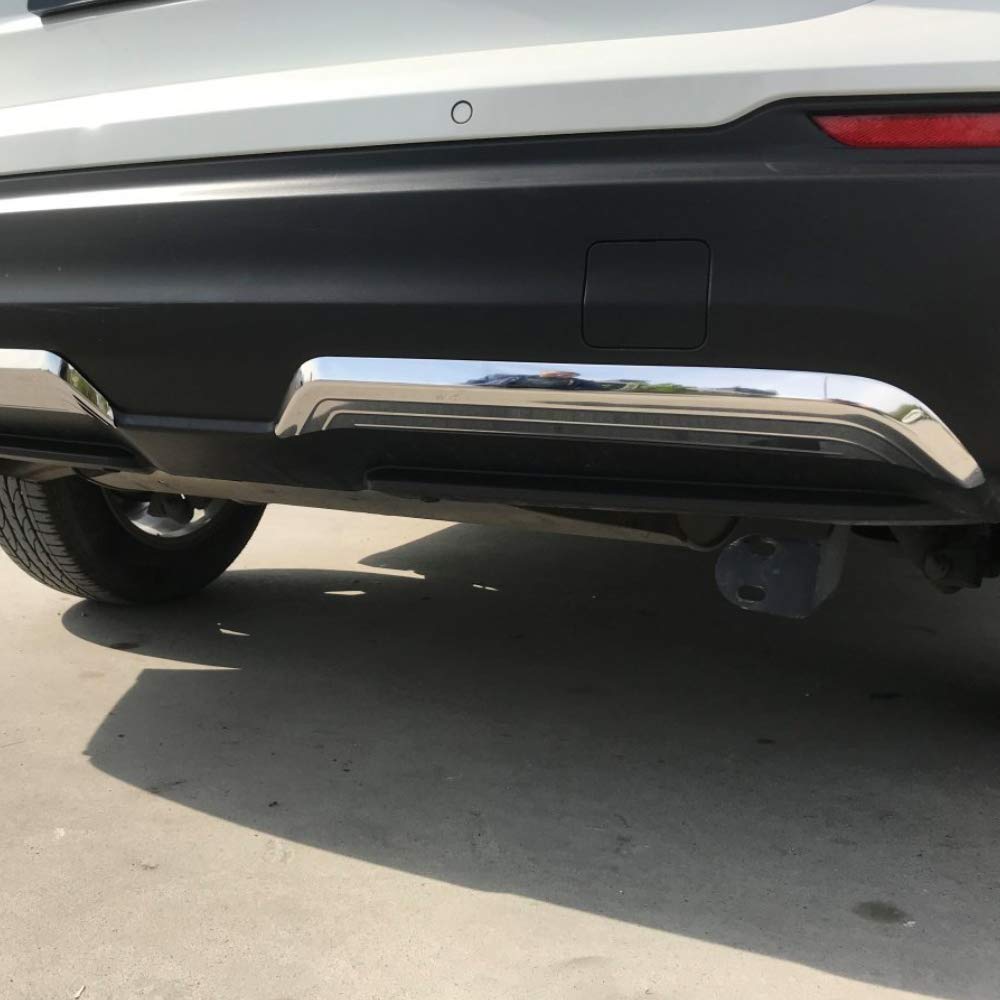 Deflettore di scarico cromato per Qashqai