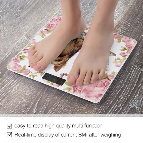 Báscula digital de baño FekiLoot con plataforma amplia miniatura 5