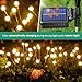 vignuto Solar Lights Outdoor Waterproof 4 Pack of 32 LEDs Garden Patio Firefly Decoration Unique Gifts Women Grandparents