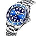 Phoibos PX002B Men Dive Watch Swiss Quartz Blue