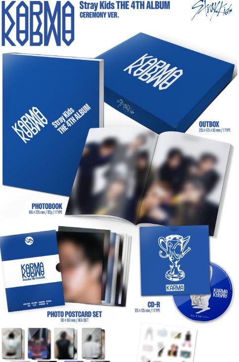 straykids karma 通常盤 ceremony 新品未開封 14枚
