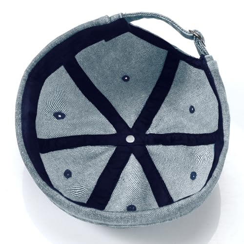 Image of Glamorstar Brimless Dome Hats for Women Men Sailor Beanie Cap Vintage Docker Hat