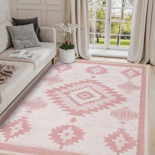 Western Rug 3x5 for Living Room Southwestern Aztec Area Rugs