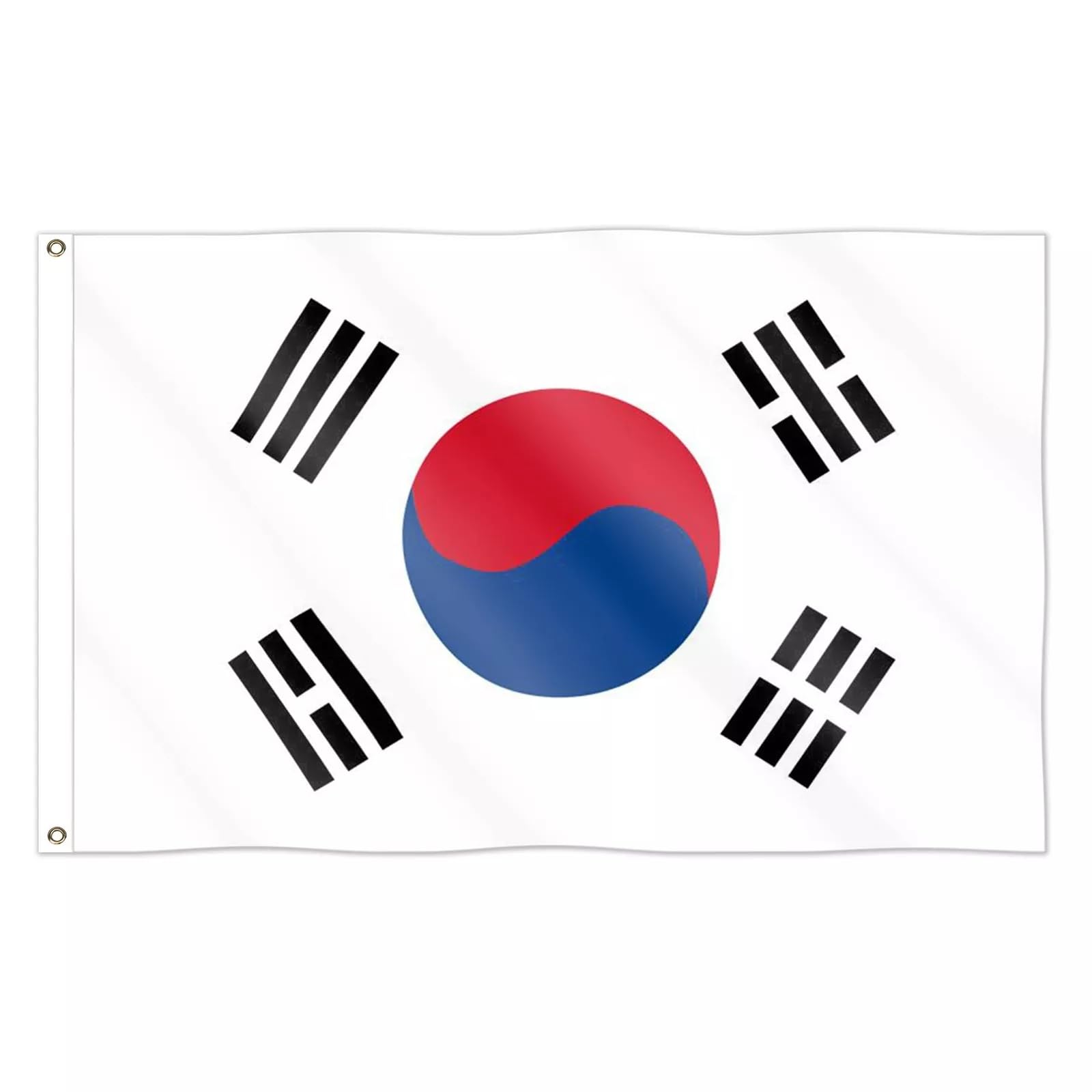World Cup 2026 Flag - Official National Flag 5ft X 3ft Large Double Sided With Brass Eyelets USA Canada Mexico (South Korea) — image 1