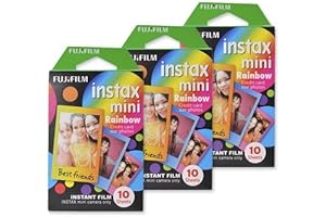 Fujifilm Instax Mini Film Rainbow: Capture Life's Memories in Vibrant Colors