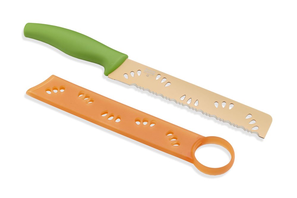 Amazon.com: Kuhn Rikon Melon Knife Colori: Serrated Knives: Home
