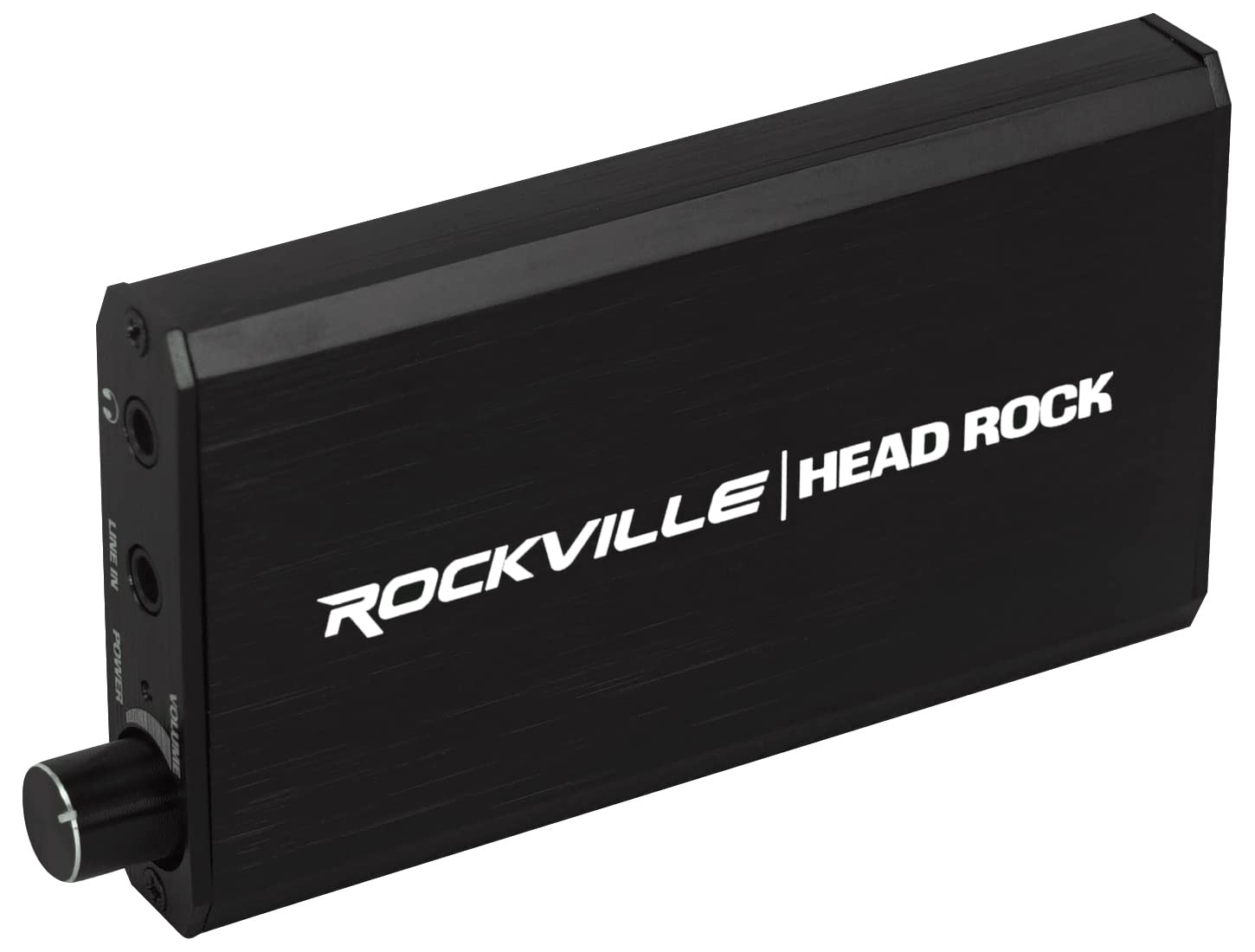 Rockville HeadRock Amplificateur de casque rechargeable à piles Noir