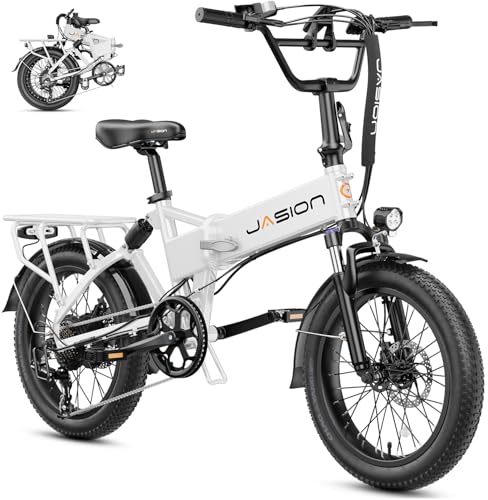 Jasion EB7 2.0 Electric Bike Foldable, 28MPH...