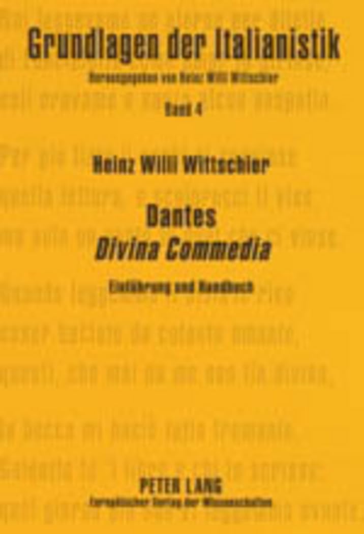 Dantes 'Divina Commedia': Einführung und Handbuch- Erzählte Transzendenz: 4