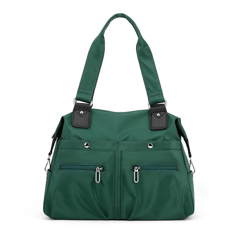 ZBDZSW Bolso de Mano, Bolso de Hombro para Mujer, de Nailon, Impermeable, de Gran Capacidad, Bolso Cruzado para Compras, Bolso de Mensajero para Mujer