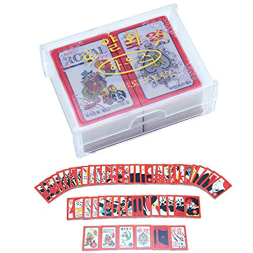 ROYAL Hwatu Korean Flower Card Game, Go-Stop Godori Luxury Hwatu(??) MINARI Movie PropsMin HWA Tu...