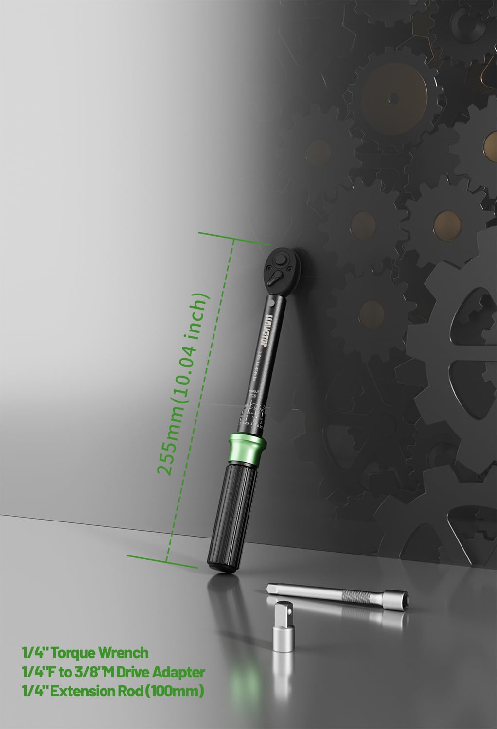 Snapklik.com : LLAVETOR 1/4-inch Drive Click Torque Wrench