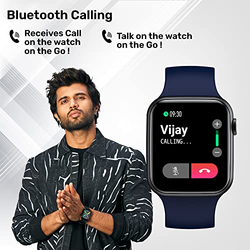 Image of Fire-Boltt India's No 1 Smartwatch Brand Ring Bluetooth Calling with SpO2 & 1.7 inch Metal Body with Blo