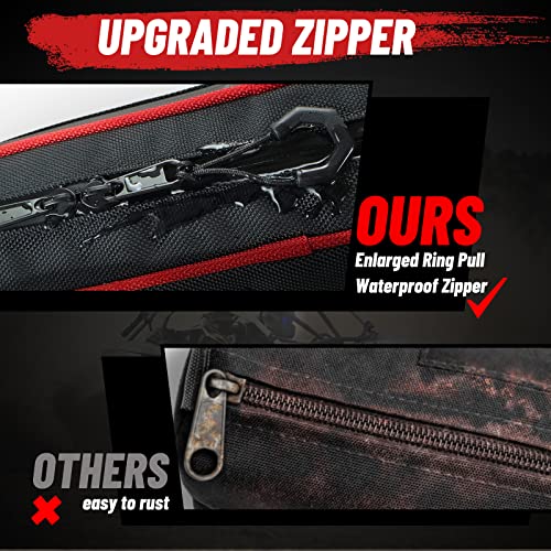 image for StarknightMT 2 Packs Universal UTV Roof Storage Bag, Triangle Bike Bag