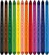 Maped - Color’Peps Infinity Buntstifte - 100% farbige Mine, 100% verwendbar - Null Abfall - kein Anspitzen - sehr langlebig - ergonomische dreieckige Form - Set mit 12 Stiften