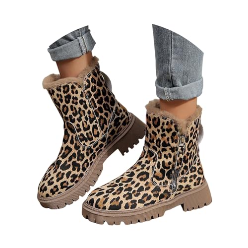Damen Schuhe Winter, Winterstiefel Damen - Gefüttert Warm...