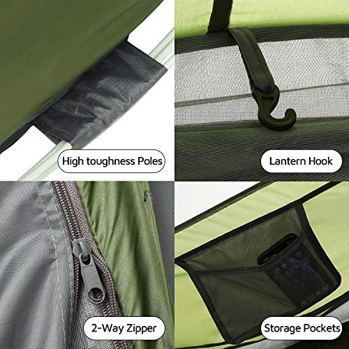 HUI LINGYANG 4 Person Easy Pop Up Tent の商品画像 4