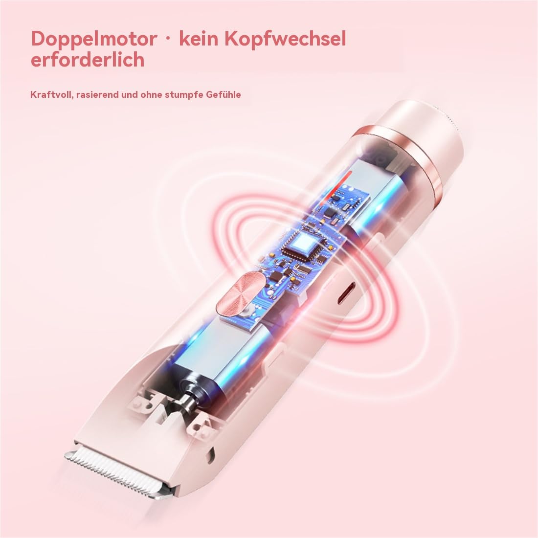 Damenrasierer Elektrisch Intimbereich 2-in-1 Epilierer & Rasierer – Kabellos, Wiederaufladbar, Sanft für Beine, Gesicht, Achseln & Bikinizone – Schmerzfreie Haarentfernung, Wet & Dry