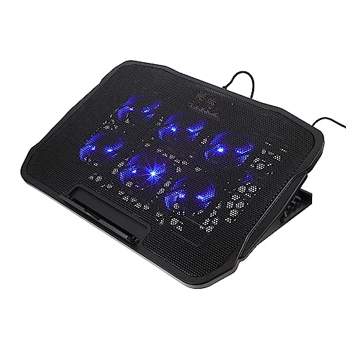 Base para laptop con ventilador enfriador doble USB miniatura 1
