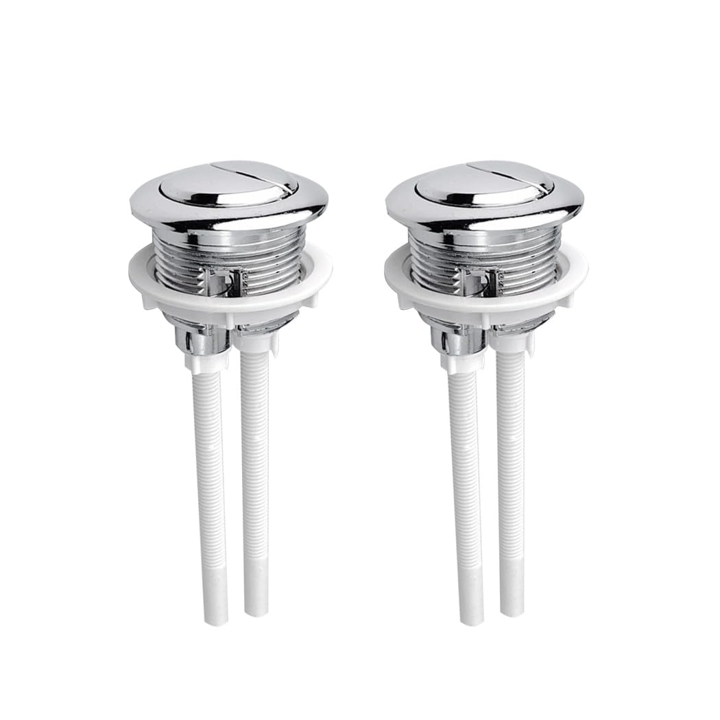 Voarge Pulsante di sostituzione a doppio scarico 38 mm, universale per 37-44 mm