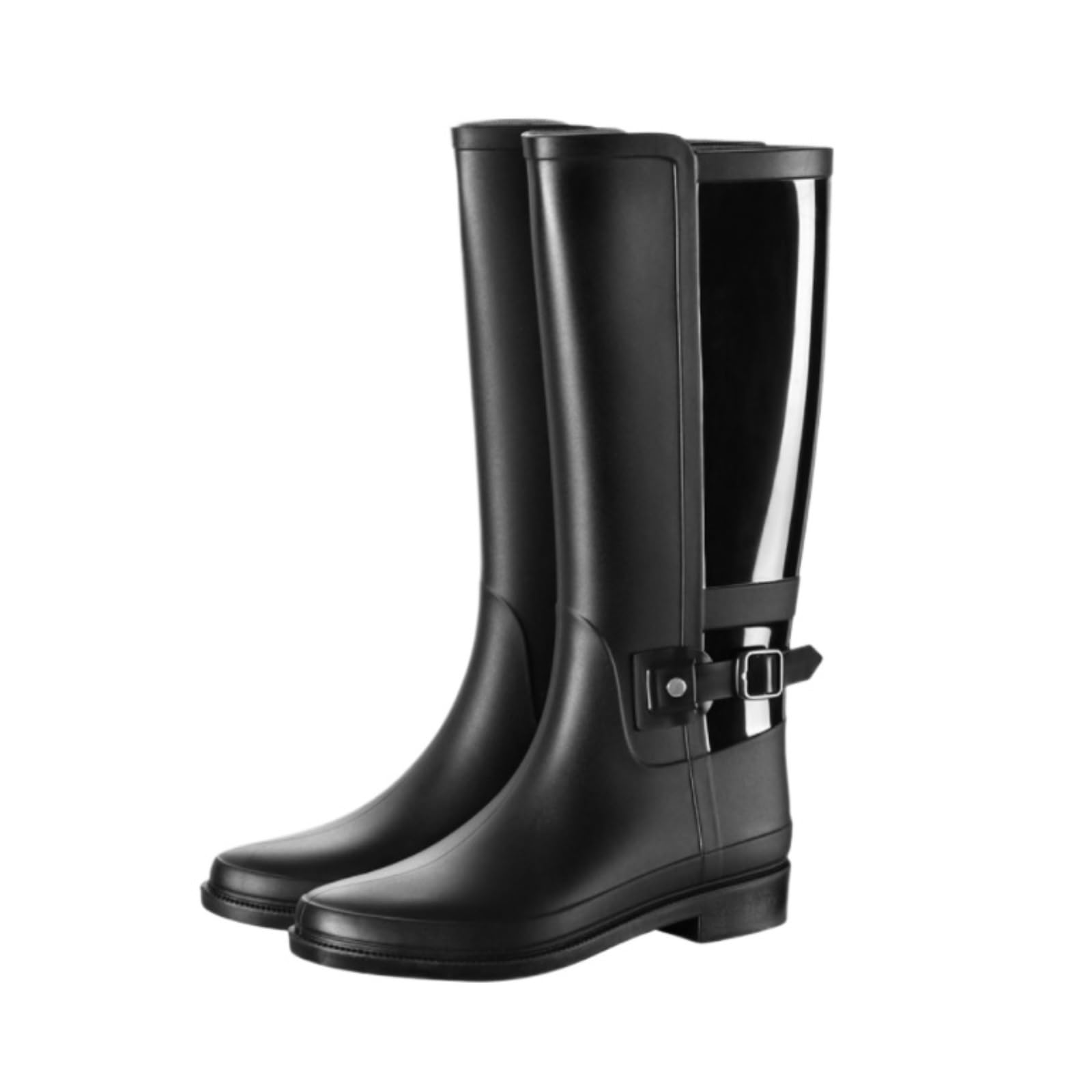 Kalosze Gumowce Lekkie Damskie Wysokie, Codzienne Buty Do Wody, Noszenia Na Zewnątrz, Antypoślizgowe I Wodoodporne Kalosze Rain Boot