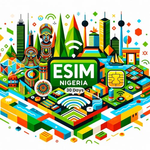 ESIM Nigeria 30 dagar - Perfekt för din resa!