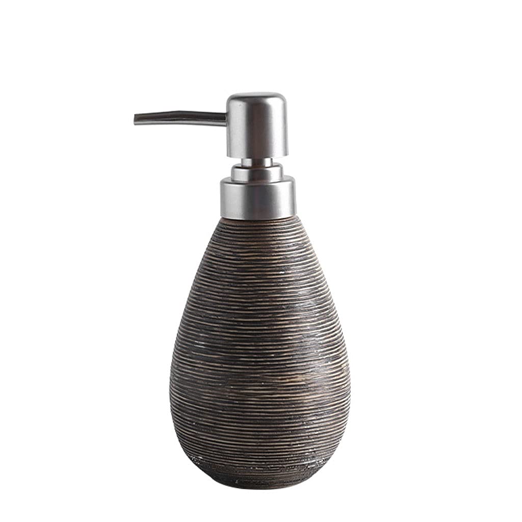 Dispenser per sapone liquido, Con testa della pompa in ABS, bagno(D)