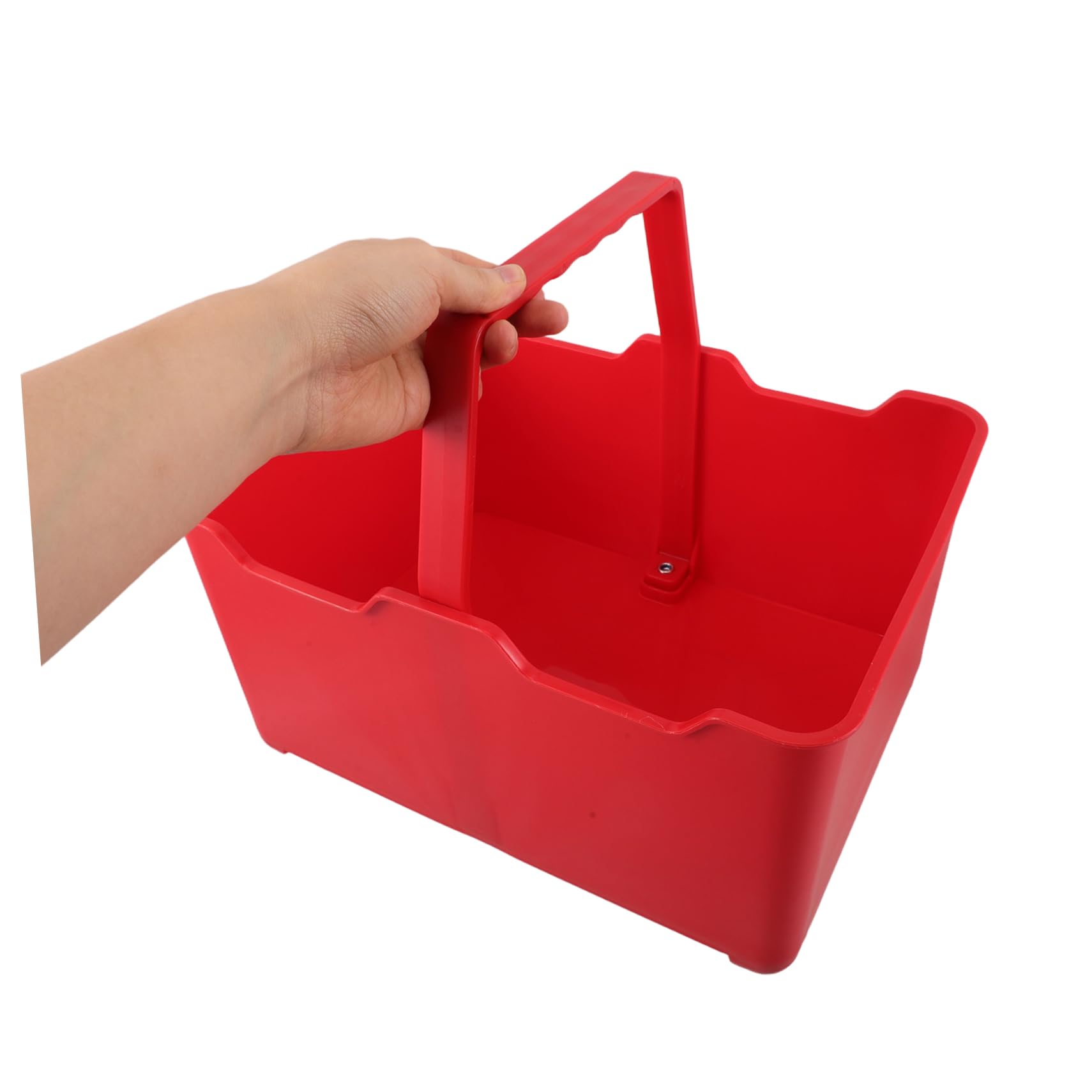 PartyKindom Cesto Portabevande in Plastica Stabile per Bottiglie di Birra e Vino con Impugnatura Portatile per Organizzare Facilmente le Bevande Durante Feste e Eventi