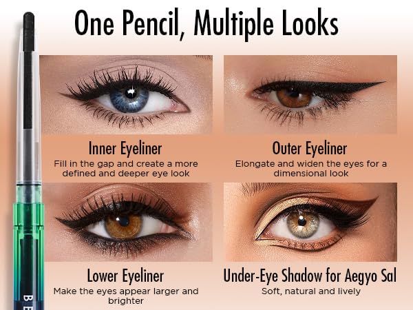 BEPHOLAN Black Eyeliner Pencils,Waterproof Gel Eyeliner Pencil for Women Waterproof Smudge Proof Long-lasting (Black Pencil) - Image 4