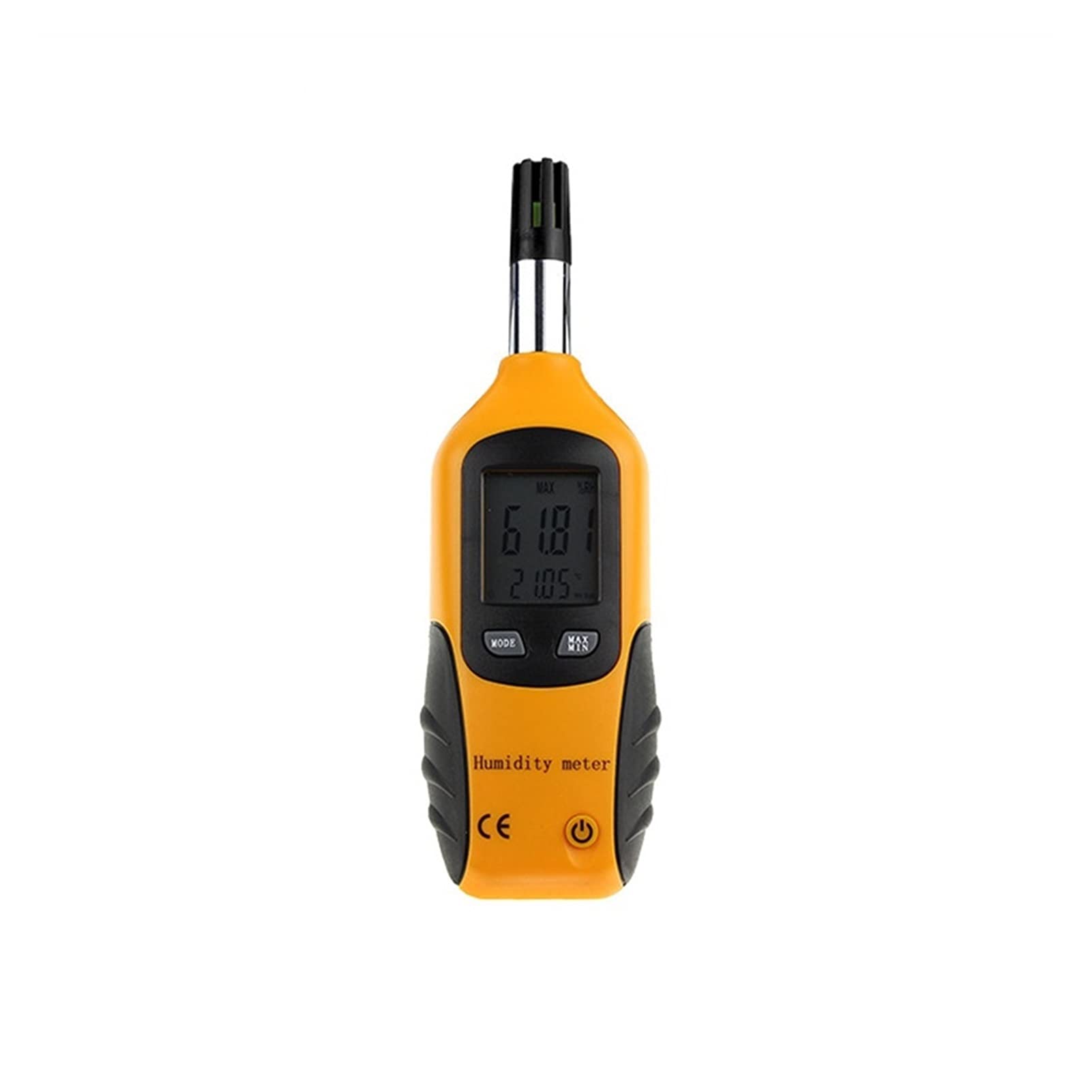 HT-86 Termómetro digital portátil de mano y higrómetro Termómetro de pantalla electrónico de alta resolución e hígómetro, rango de medición de humedad 0 ~ 100 (RH), utilizado en laboratorios, etc.