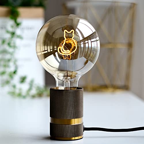 Tianfan VintageLed Bulb Alphabet Bulb G125 Cat Led Filament 4W Dimmable 2000Kelvin Warm White Edison Decorative Light Bulb - Image 4