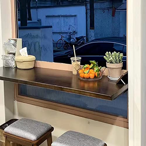 Table pliante murale rabattable de bureau et de cuisine gain de place