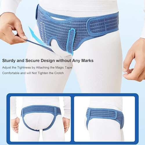 Soporte ajustable para hernia inguinal talla S miniatura 7