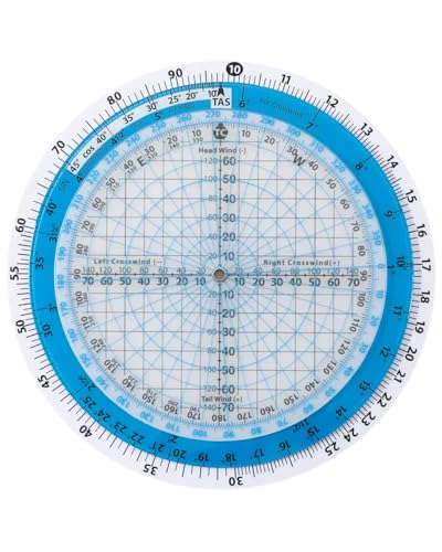 Computadora de Vuelo Circular E6B ASA miniatura 2