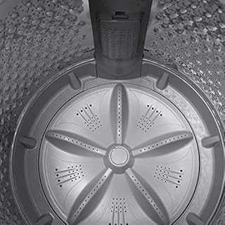 Comfee' 3.5 Cu.ft Portable Washing Machine, Compact Top Load Laundry Washer with 6 Program——Speed Wash, Temperature Selection, Steel Drum, Space Saving, Ideal for RV, Apartment, Dorms