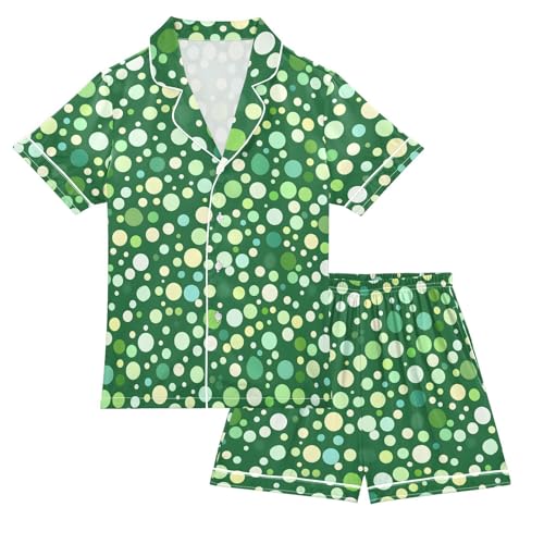 Satin Pajamas Set Cute Silk Button Down Sleepwear Summer Clothes 2 Piece Lounge Nightwear