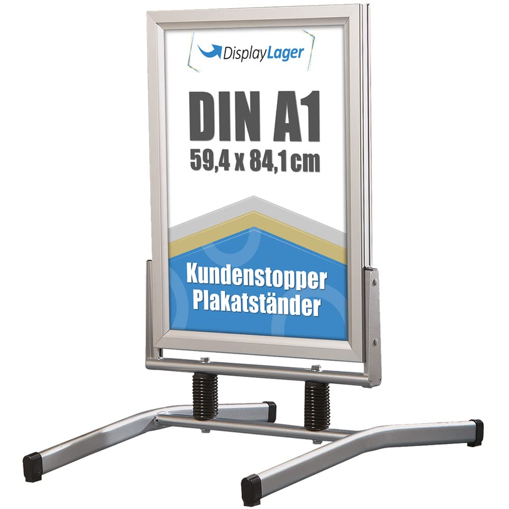 DisplayLager - Customer Wind-Line Lux, marco plegable de aluminio de 45 mm (A1)