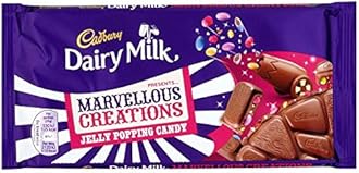 Cadbury Dairy Milk Marvellous Creations - Jelly Popping Candy Shells (200g) - Pack of 2