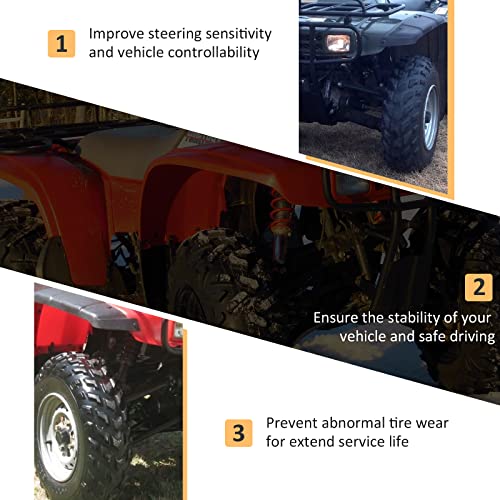 Kit de extremidade da haste de amarração para Honda FourTrax/Rancher/Rubicon/Rincon/Foreman TRX 200/