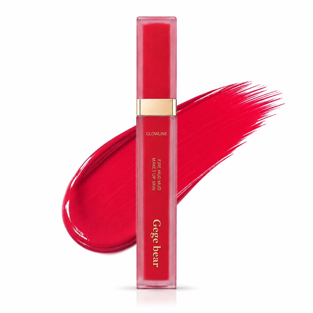 Glowline Fine Mud Matte Liquid Lipstick Flame Red | Long Lasting, Lightweight Formula, Smooth Lip Tint, For Women & Girls, Matte Finish-image-34