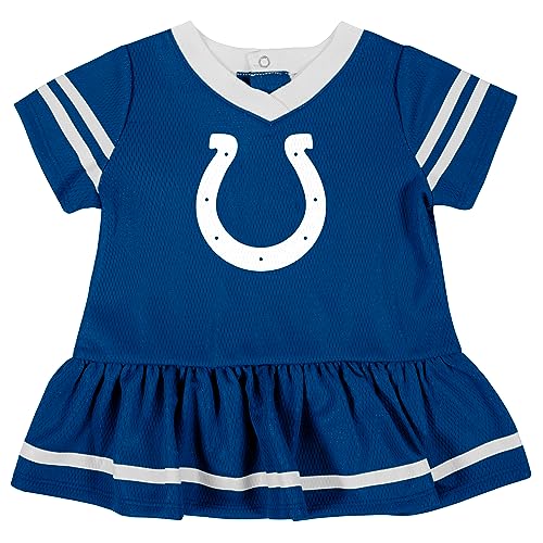 Image of Gerber NFL Baby Girls Jersey Dress and Diaper Cover
