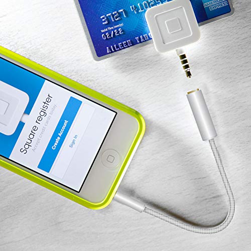 Cellet Cniphone Slim 3.5Mm Pin To 3.5 Mm Input Mini-Jack Adapter Extender Jack For Square. Compatible For Apple Iphone 4 4S 5 5S 5C 6 6S Plus Samsung Note 9 8 Galaxy S10 S9 S7 A6 #TOP1