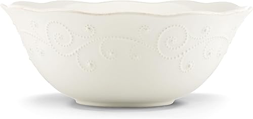 Lenox French Perle - Cuenco para servir color blanco -