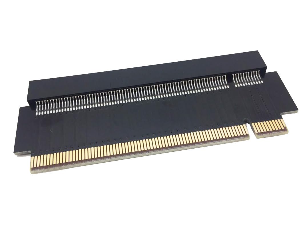 SintechPCIe 16x Riser Card,PCI-e Express 3.0 16X Male to Female Extension Card for GPU Graphics Card(180Degree 3.1CM Height)